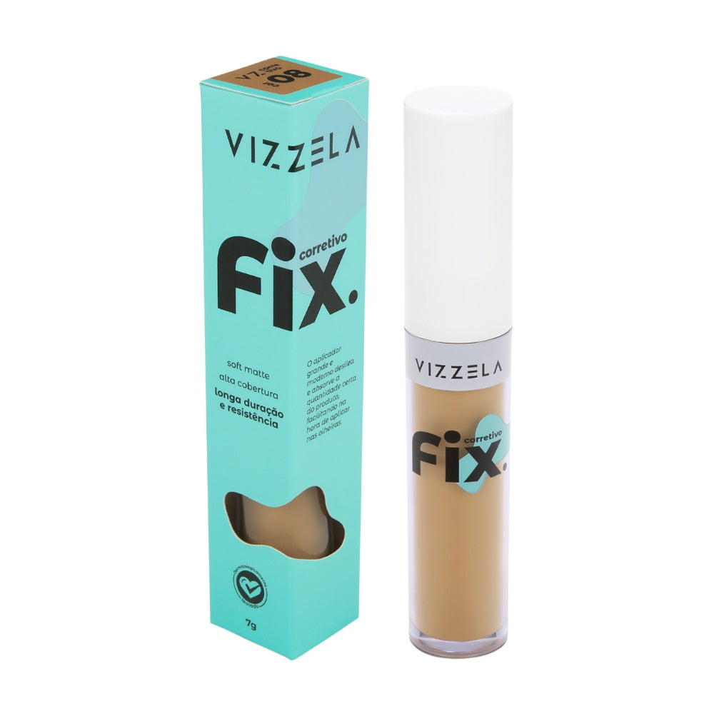 Corretivo Líquido Fix Soft Matte - Vizzela