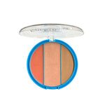 Paleta do Arraso trio blush, contorno e iluminador - Mia Make