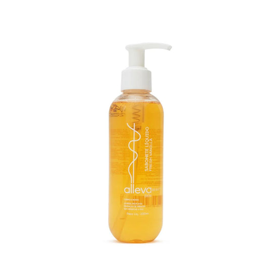 Sabonete Liquido Corpo e Rosto Fresh Vanilla 200ml - Alleva
