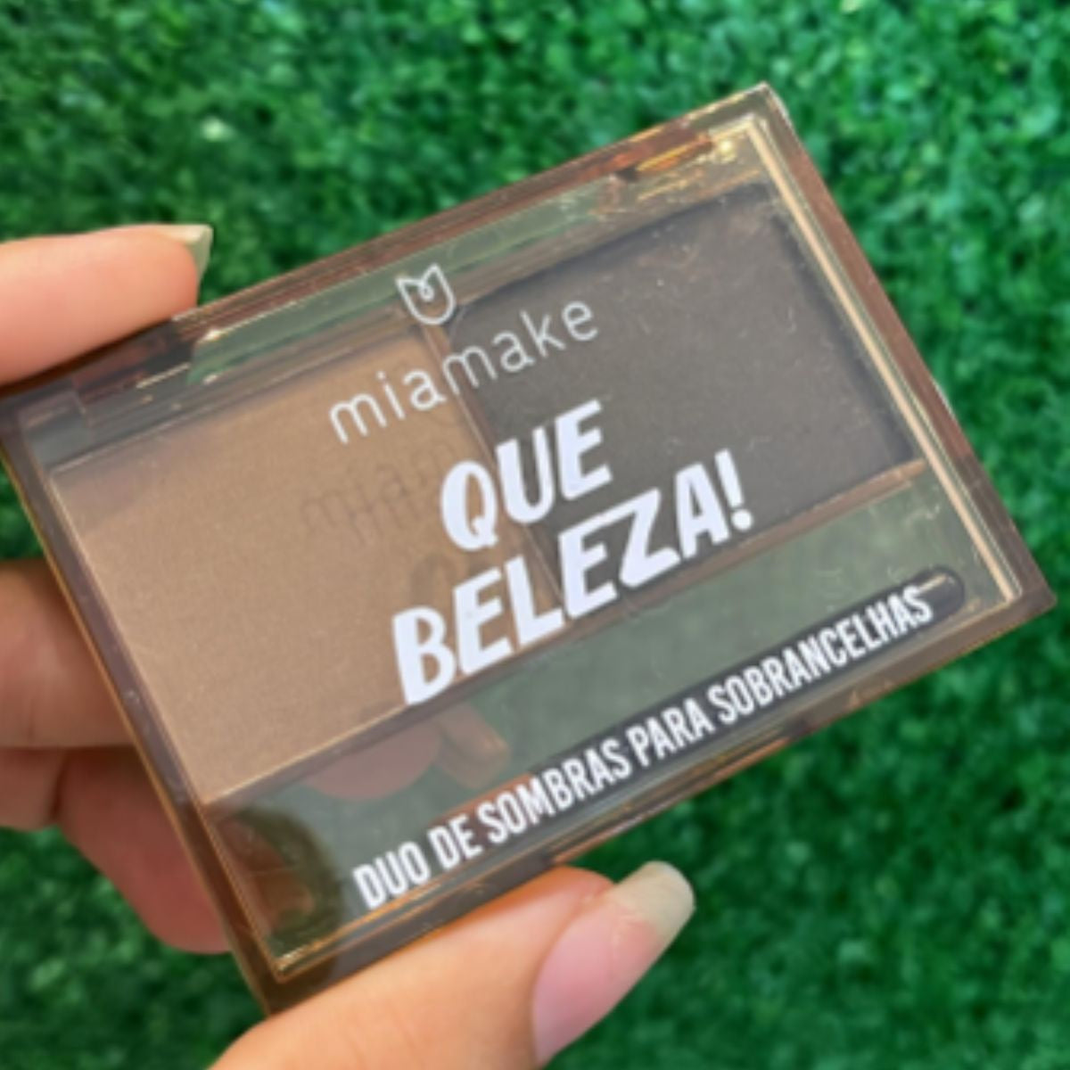 Duo de Sombras Para Sobrancelhas Que Beleza - Mia Make